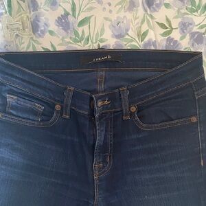 J Brand Women's Dark Indigo Skinny Jeans